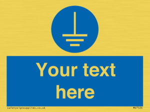 Custom Connect to Earth Sign