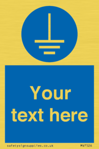 Custom Connect to Earth Sign