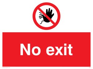 no exit