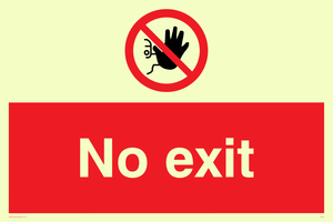 no exit