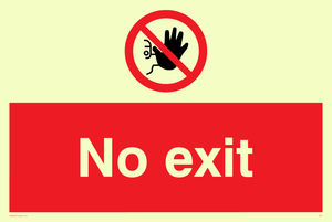 no exit