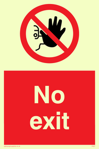no exit