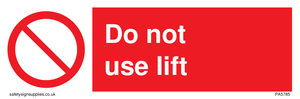 Do not use lift