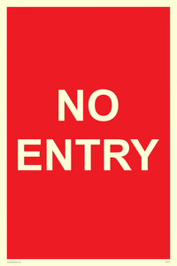 NO ENTRY
