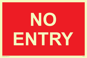 NO ENTRY