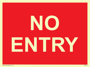 NO ENTRY