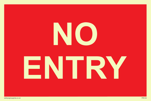 NO ENTRY