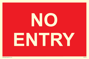 NO ENTRY