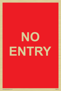 NO ENTRY