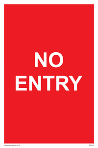 NO ENTRY