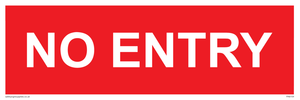 NO ENTRY