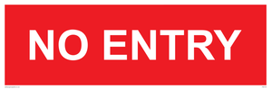 NO ENTRY
