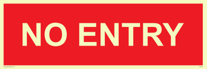 NO ENTRY