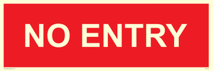 NO ENTRY