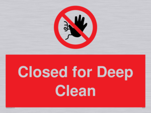 Closed for Deep Clean