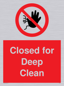 Closed for Deep Clean