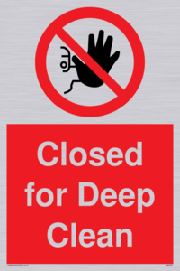 Closed for Deep Clean