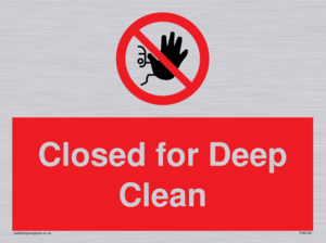 Closed for Deep Clean