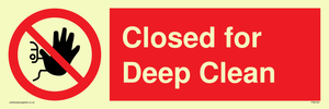 Closed for Deep Clean