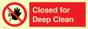 Closed for Deep Clean