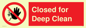 Closed for Deep Clean