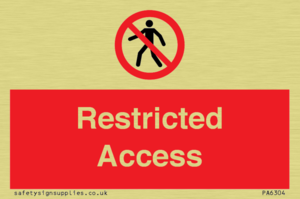 Restricted Access