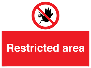 Restricted area