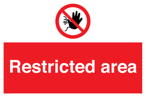 Restricted area