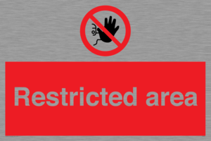 Restricted area