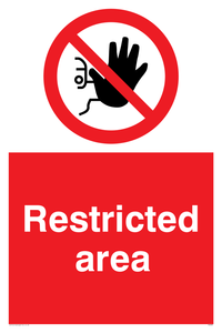 Restricted area