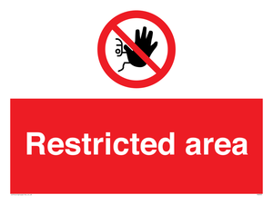Restricted area