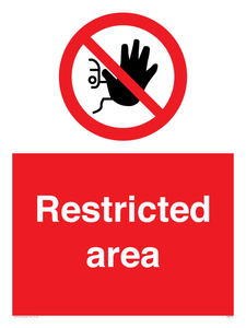 Restricted area