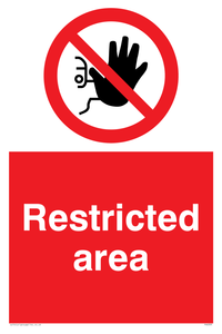 Restricted area