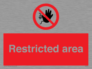 Restricted area