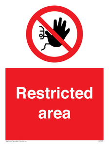 Restricted area