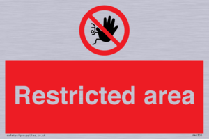 Restricted area
