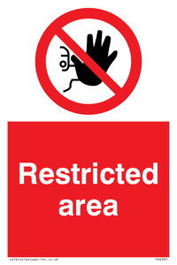 Restricted area