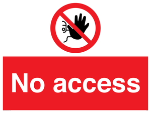 no access
