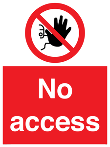 no access