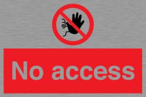 No access 