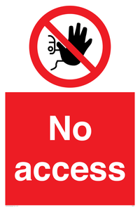 No access 