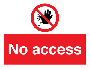no access
