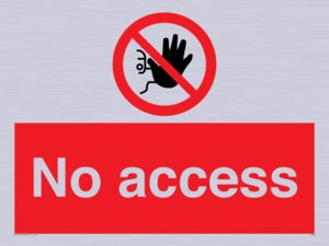 No access 