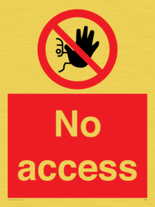 No access 