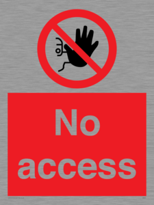 No access 