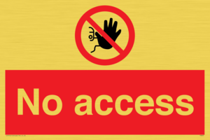 No access 