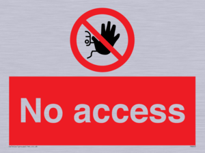 No access 