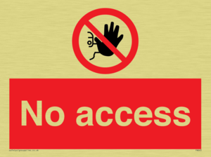 No access 