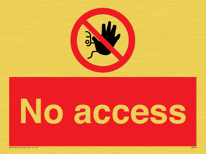 No access 