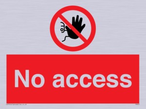 No access 